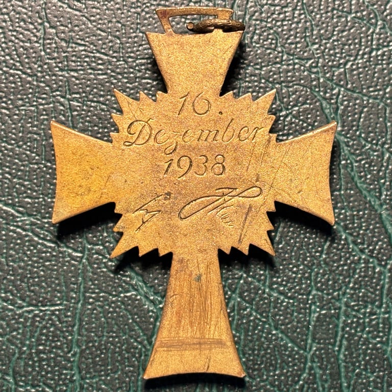 Mother Cross in Gold