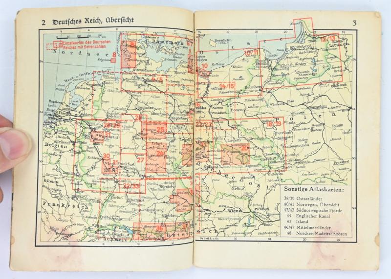 German DAF Kdf Pocket Atlas