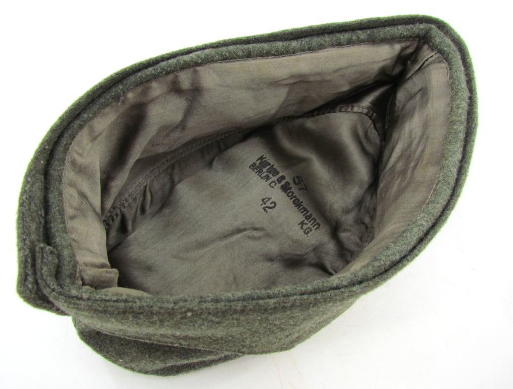 Wehrmacht (Heer) M42 Field Cap – Kurtze & Storckmann K.G. – 1942