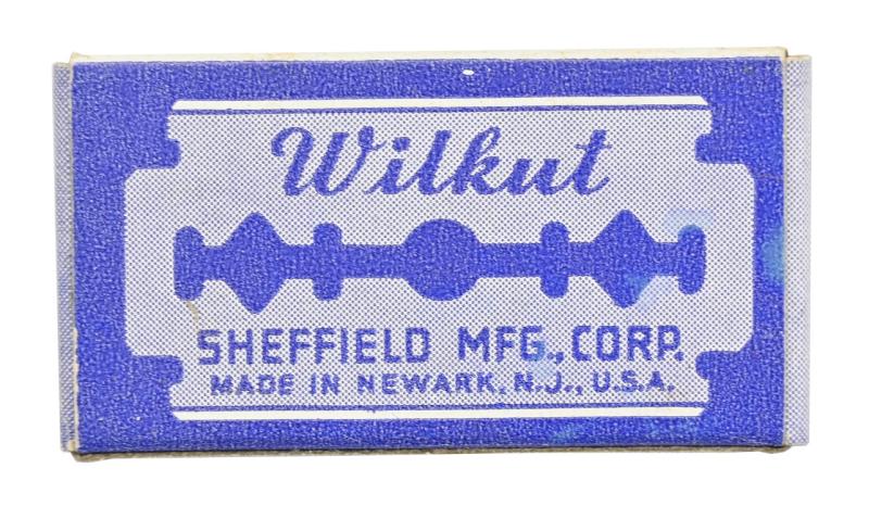 Package of US WW2 'Wilkut' Razor Blades