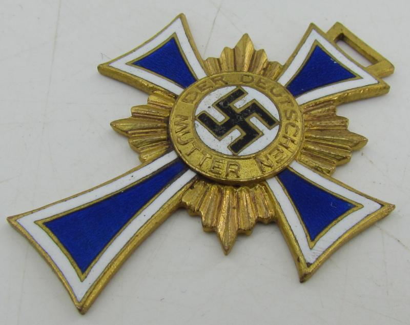 German Mothers Cross in Gold