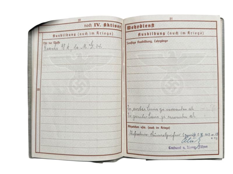 Grouping - Feldwebel Heinrich Kurlbaum