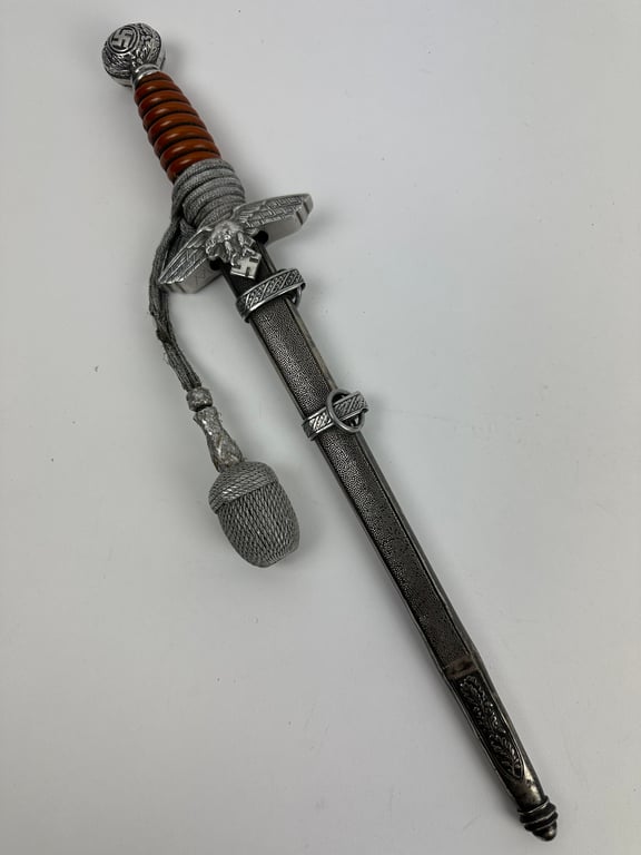WW2 German Luftwaffe Officers Dagger with Portepee