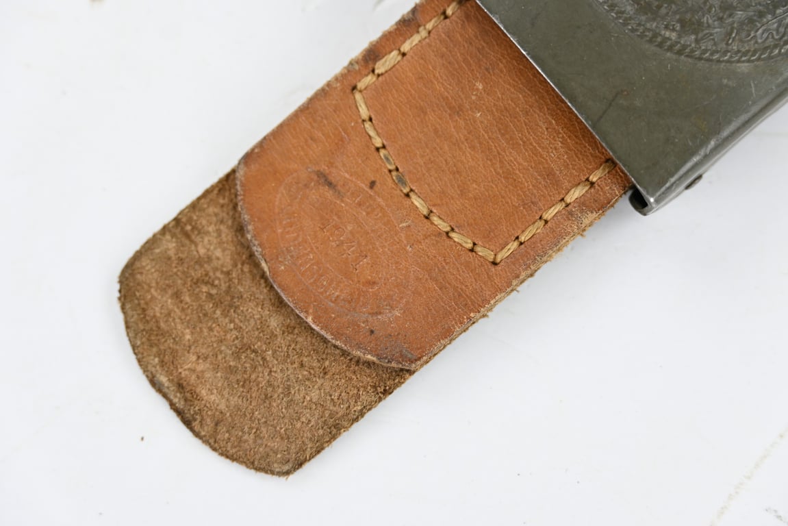 German WH Beltbuckle with Tab 'N&H 41'