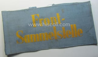 Truly used- and/or worn, WH (Heeres) related armband...