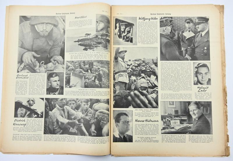 German Berliner Illustrierte Zeitung Newspaper 1941