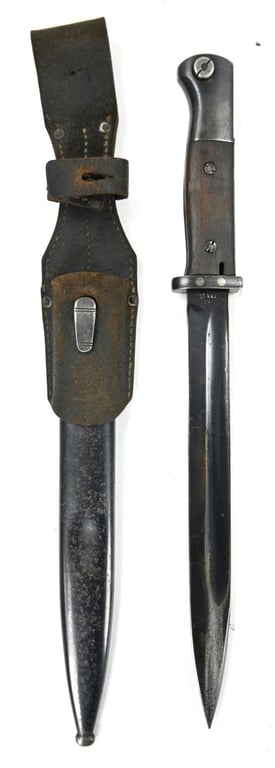 German K98 Bayonet with Frog and Matching Numbers