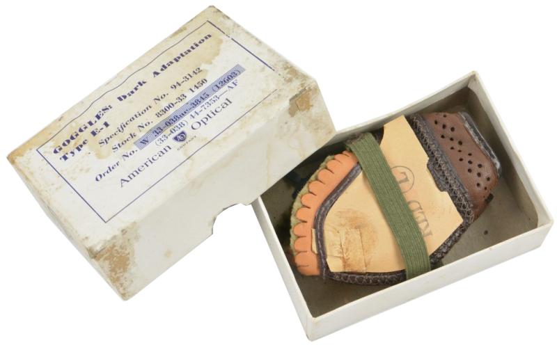 USAAF Type E-1 Goggles in Case