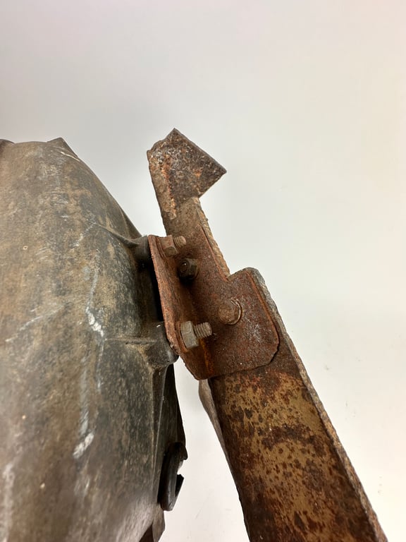 WW2 "panzer fender" with orginal rear Notek.