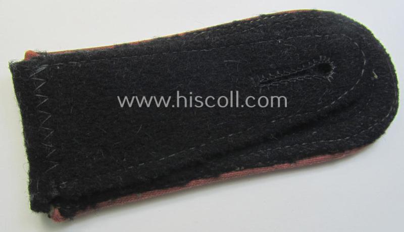 Single, WH (Heeres) NCO-type shoulderstrap for usage by an: 'Unteroffizier' who served within the: 'Panzer-Truppen'