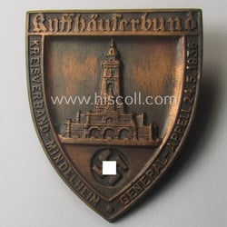 D.R.K.B. (or: 'Deutscher Reichskriegerbund' aka 'Kyffhäuserbund') day-badge (ie....