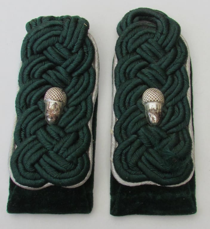 German State Forestry Service Forstmeister Shoulder Boards – 1942 Pattern