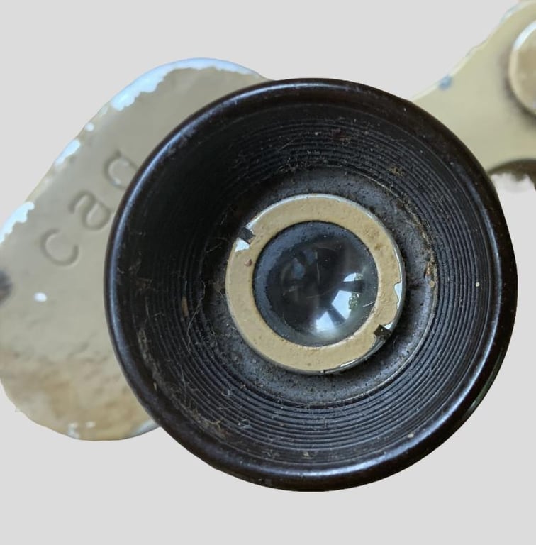 German Tan 6x30 Binoculars 'Dienstglass' -cag-