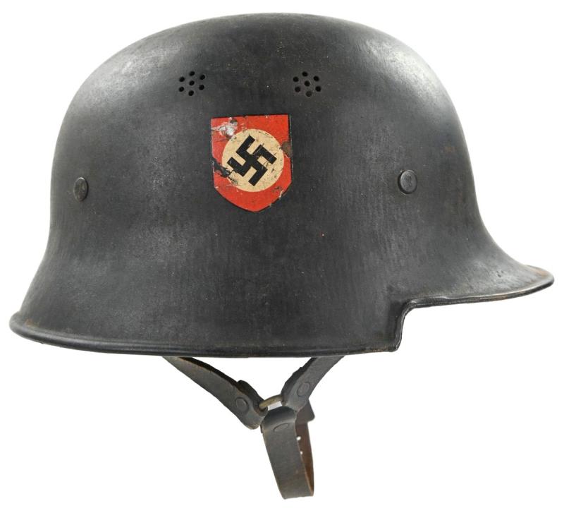 German M34 DD Fire Police Helmet