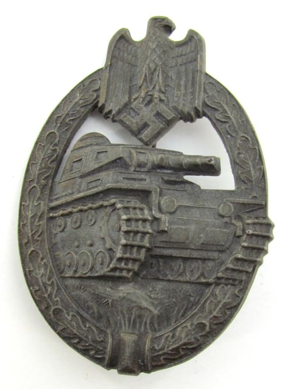 Panzer assault Badge by Hermann Aurich