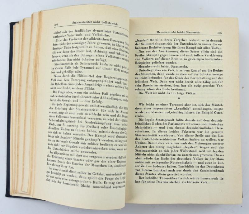 German Adolf Hitler Mein Kampf Book 1943