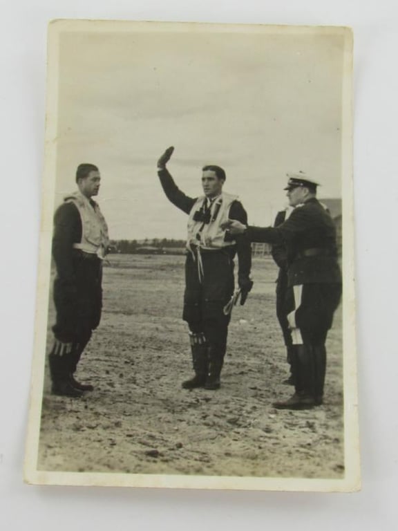 5x Photos of Focke Wulf fw189 Celebration 2000 Hours Flight