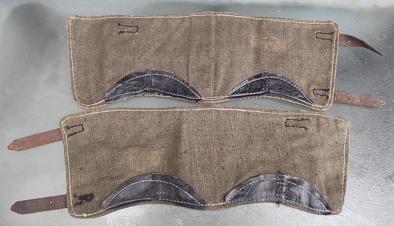 WWII German ankle gaiters late war