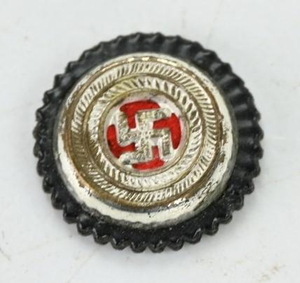 German NSDAP Visor Cap Cocarde 'Erel'