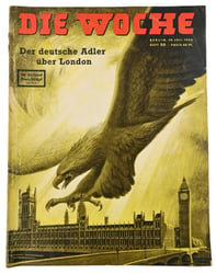 German Third Reich Magazine 'Die Woche' 1940