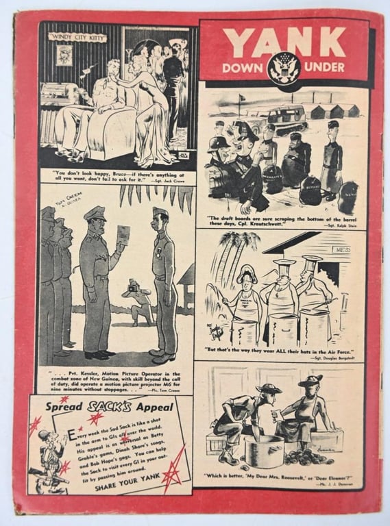 US WW2 Yank Magazine June 1944