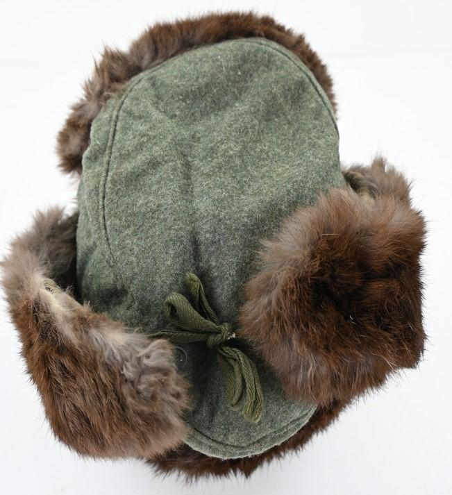 German WH Winter Cap Pelzmutze