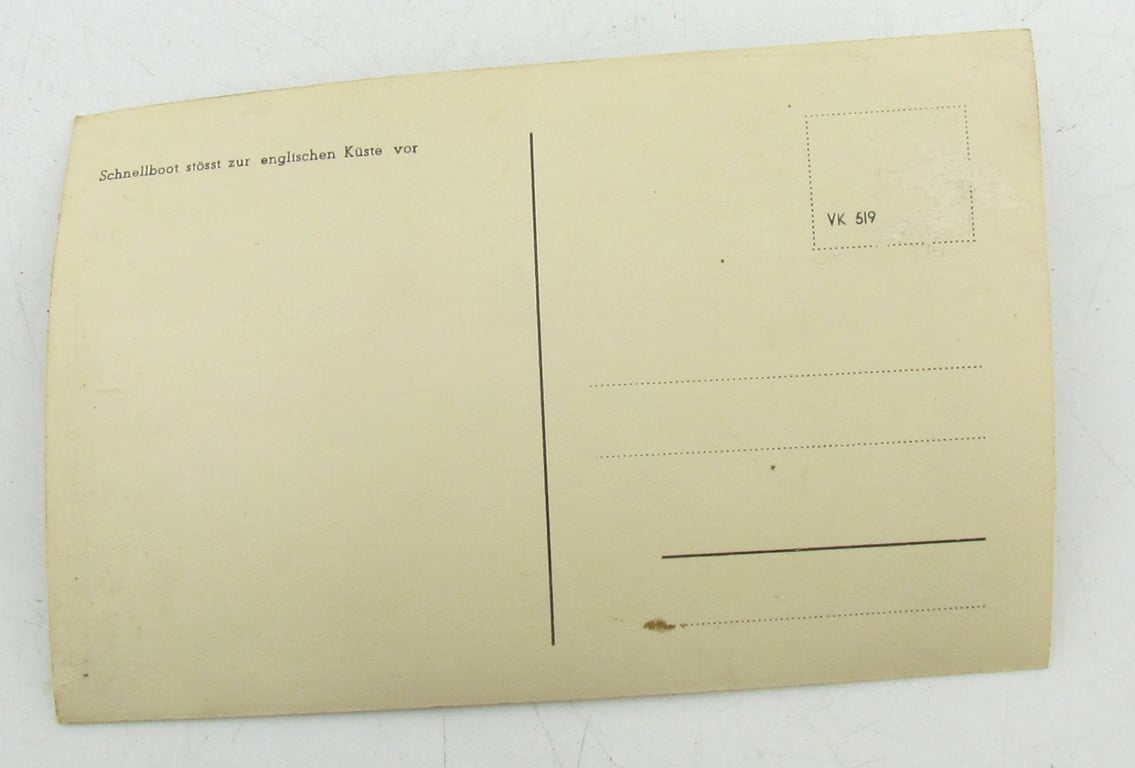 Postcard of a German Schnellboot (S-boot)