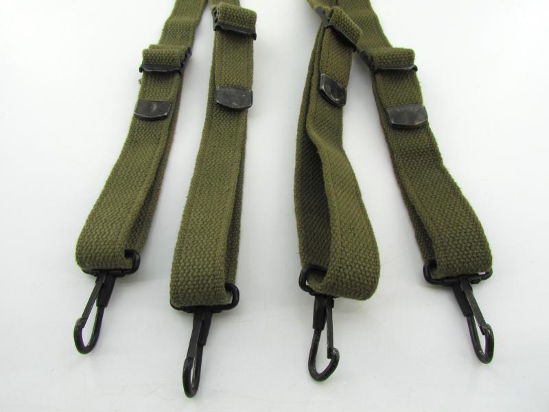 US WWII M1943 suspenders marked US 1945