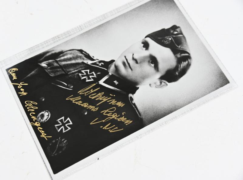 Signature of Belgian Waffen-SS KC Recipient 'Remy Schrijnen'