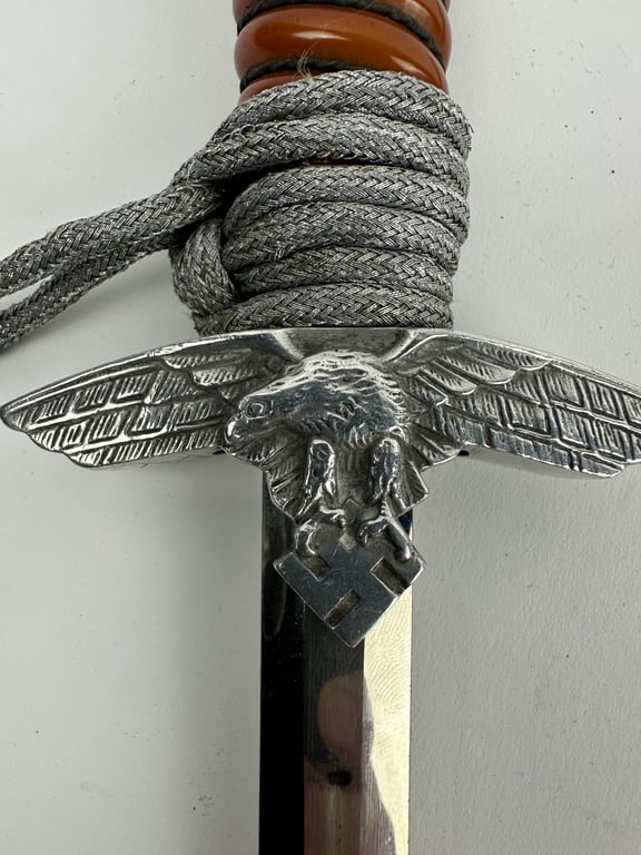 WW2 German Luftwaffe Officers Dagger with Portepee