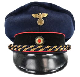 German Reichsbahn NCO Visor Cap