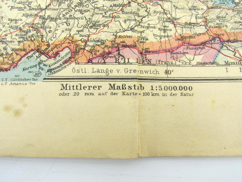 Wehrmacht Map -Europäisches Russland the map of Russia