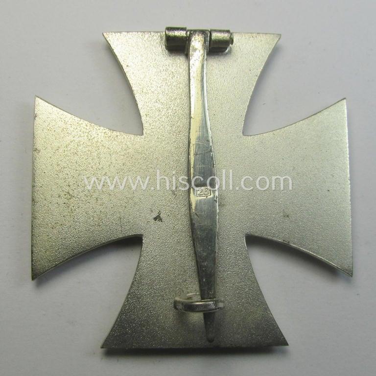'Eisernes Kreuz 1. Klasse' (ie. Iron Cross 1st Class) being a maker- (ie. '26'-) marked example as was produced by the company: 'B.H. Mayer's Kunstprägeanstalt'