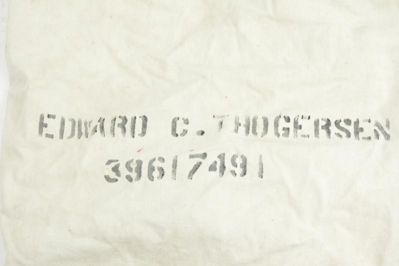 US WW2 Named Laundrybag 'Edward C.Thogersen'