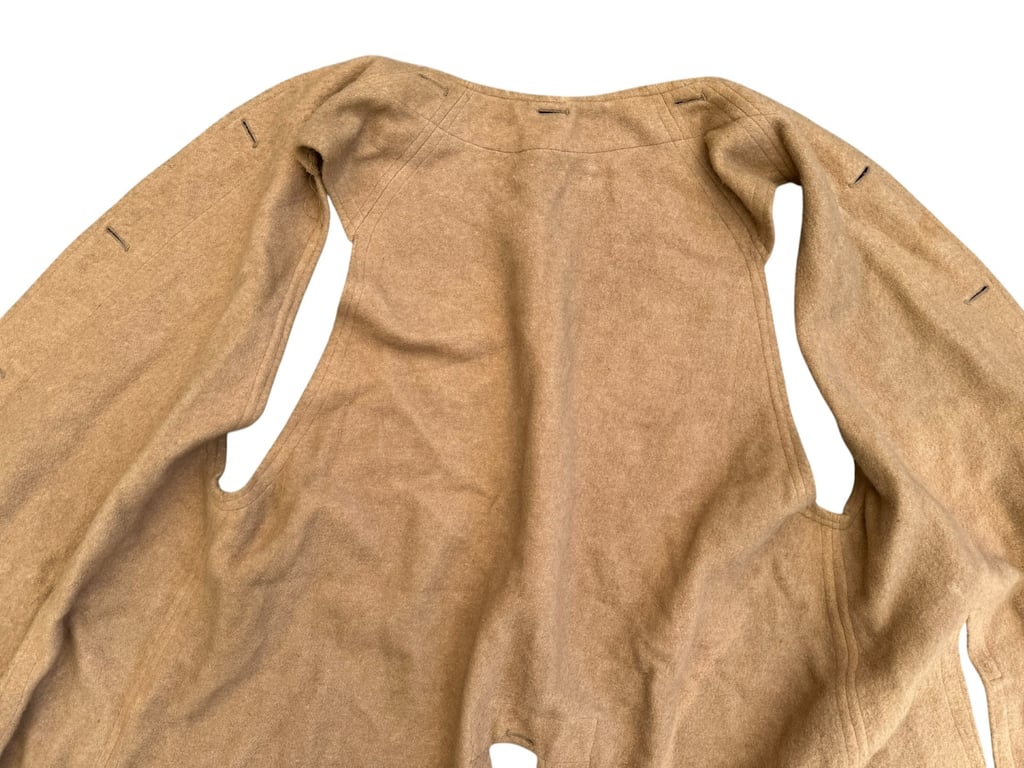 U.S. WWII Army Long Wool Overcoat Liner Vest