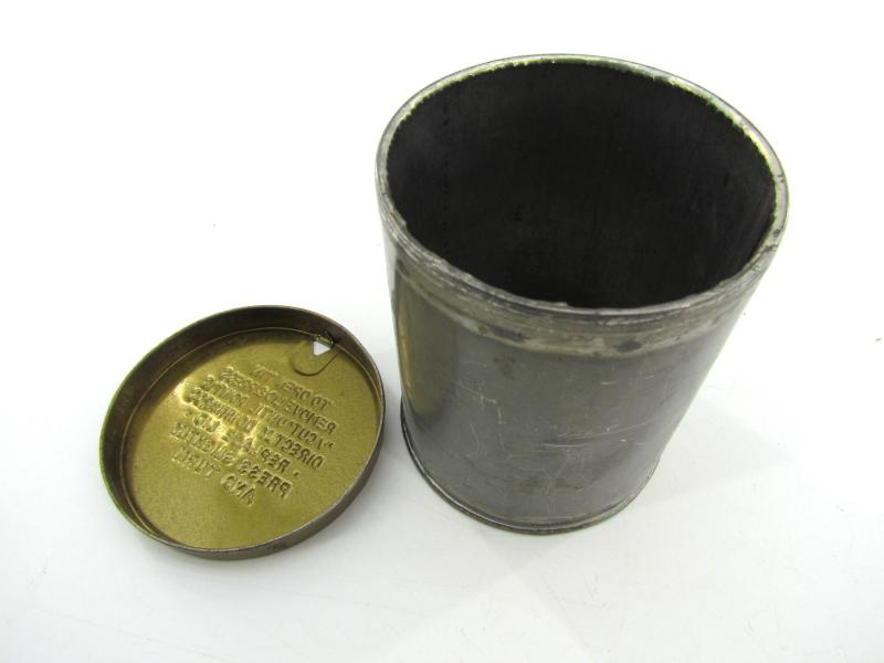 British WWII Greys Cigarettes Can ( empty )