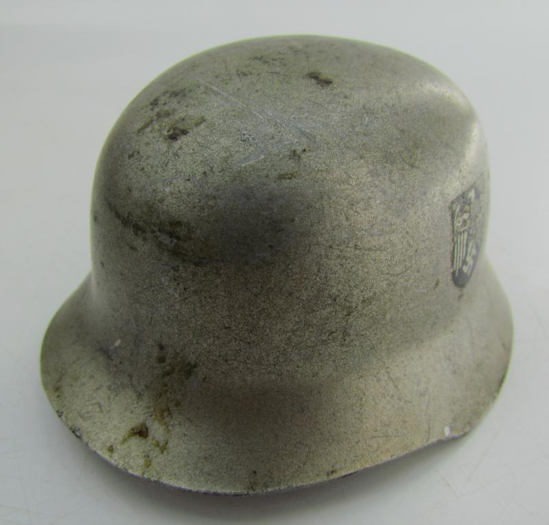 Wehrmacht (Heer) double decal miniature wedding helmet
