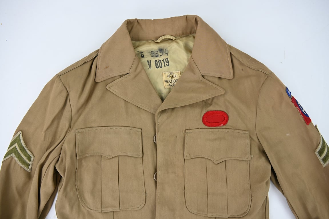 US WW2 Summer Ike Jacket 82nd Airborne Division