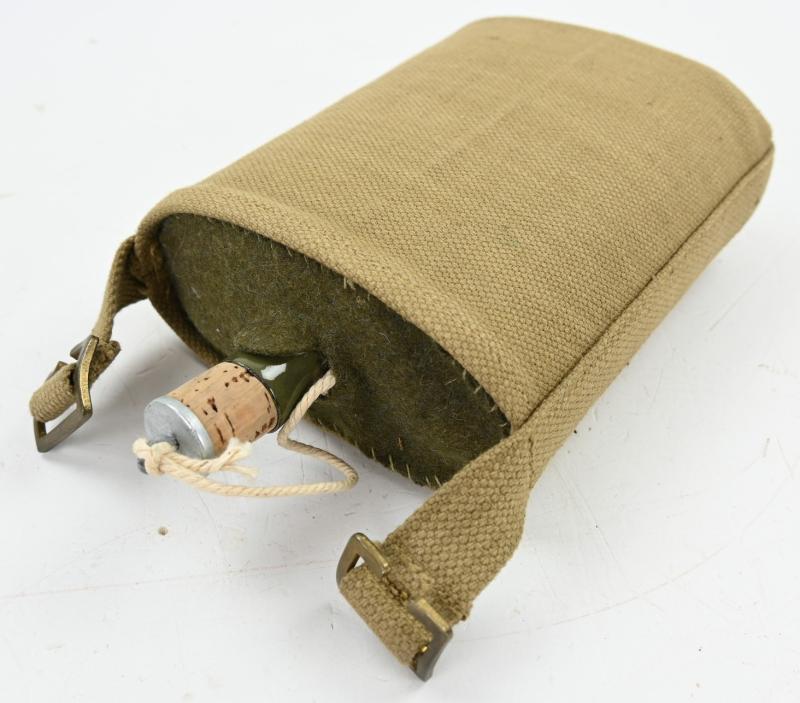British WW2 Canteen with Carrying Frame
