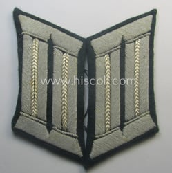 Pair of WH (Heeres) collar-tabs (ie. 'Kragenspiegel für...