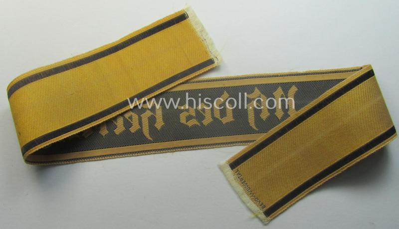 WH (Heeres) female-related cuff-title (ie. 'Ärmelstreifen'): 'NH des Heeres'