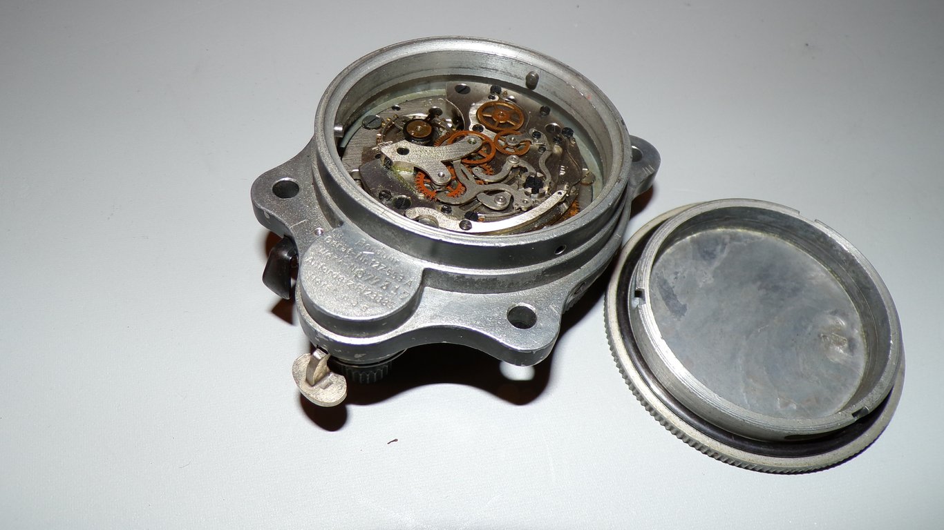 Luftwaffe Messerschmitt Borduhr