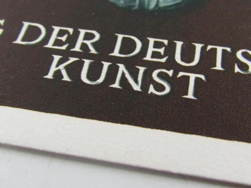 Postcard : 'Tag der Deutschen Kunst 1938'