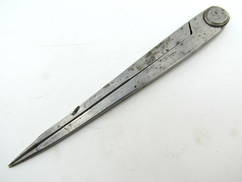 German WWII Era Map Case Compass Tool