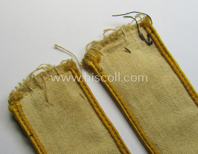 Superb, WH (LW o. Heeres) cuff-title (ie. 'Ärmelstreifen') entitled: 'Kreta' (being a wonderful- and totally non-shortened example that comes in a truly issued- ie. I deem once tunic-attached, condition)