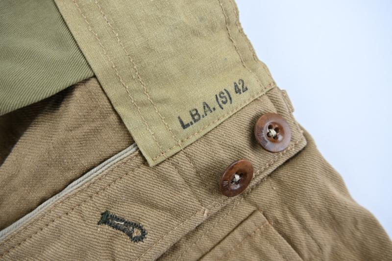 German LW FSJ Tropical Combat Trousers