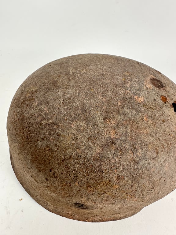 Untouched M38  Fallschirmjäger Helmet "Barnfind"
