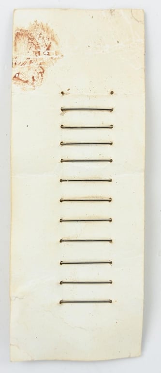 US WW2 Green Oak Safety Pins