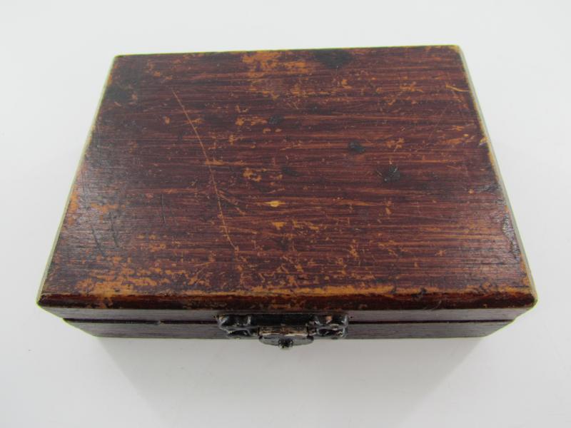 WWI Iron Cross second class (Maker “C”) in Wooden Box