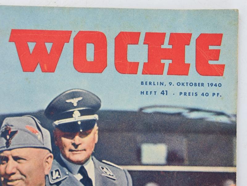 German Third Reich Magazine 'Die Woche' 1940